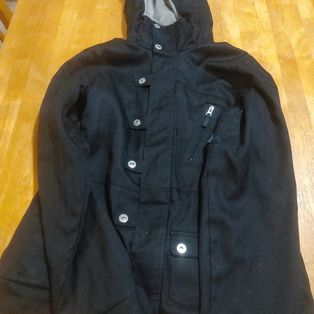 Burton Women's Black Ski Jacket with Hood - Picture 1 of 1